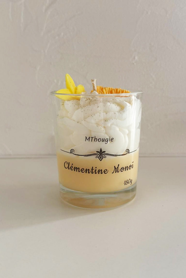 Bougie Clémentine Monoï