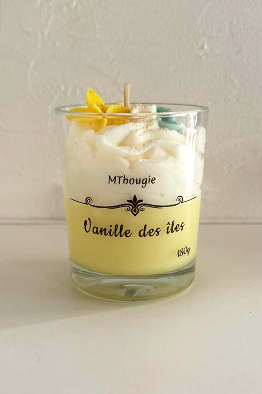 Bougie Vanille des Iles