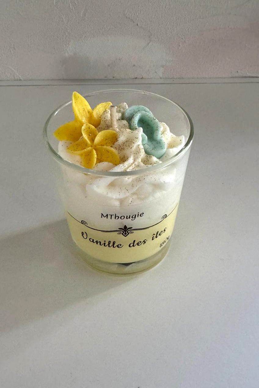 Bougie Vanille des Iles