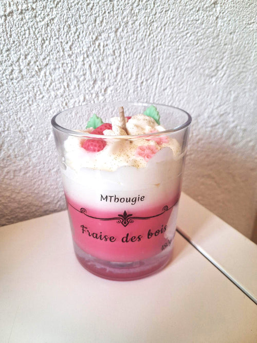 Bougie Fraise des Bois