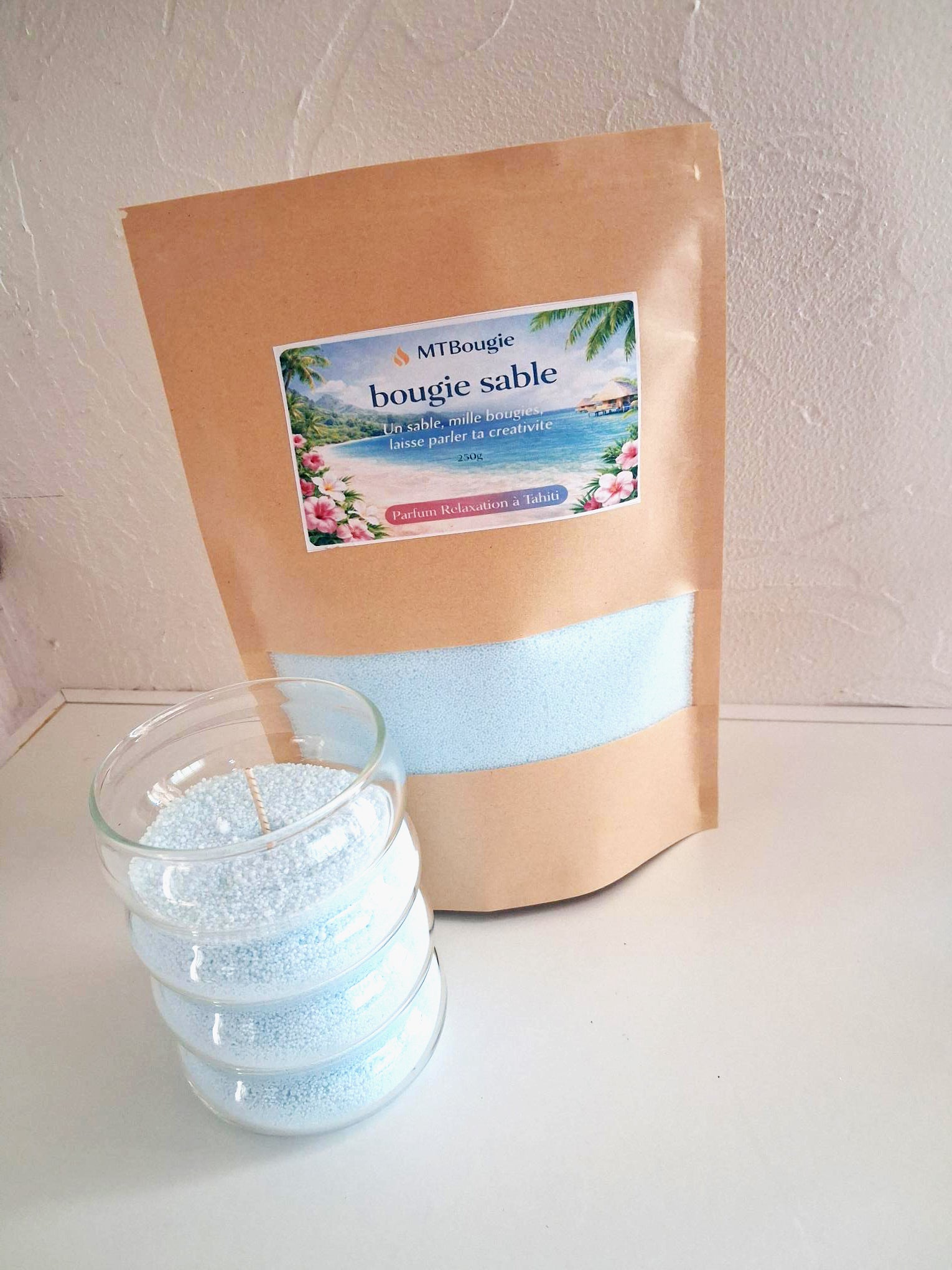 Kit de Bougie Relaxation à Tahiti