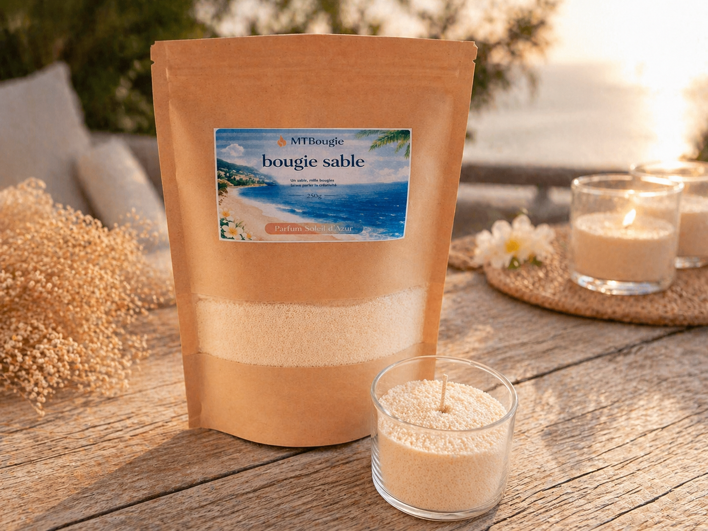Kit de Bougie Soleil d'Azur